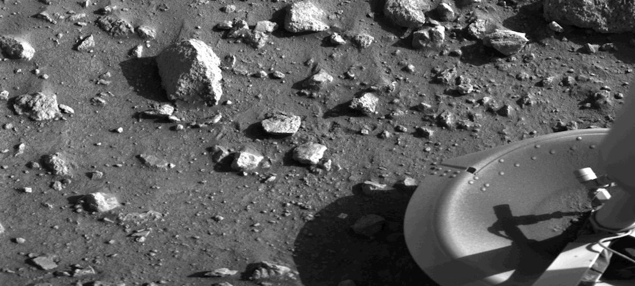 NASA Releases First View of Mars Surface