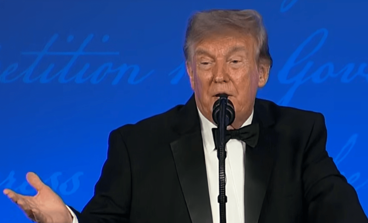 VIDEO: Trump's White House Correspondents' Dinner Speech Bombs